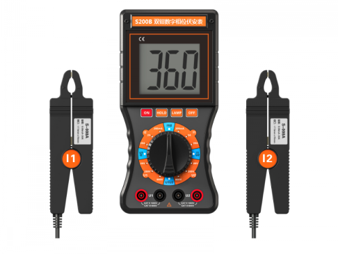S200B 双钳数字相位伏安表【厂家直供】